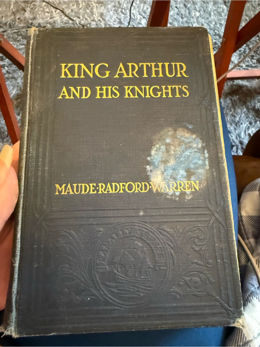 Vintage Early 1990s King Arthur and His Knights Hardcover Book
